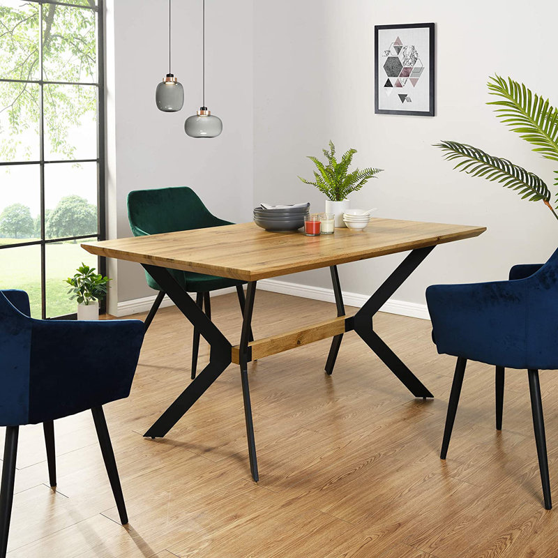 Borough Wharf Yoakum 140cm Dining Table & Reviews | Wayfair.co.uk